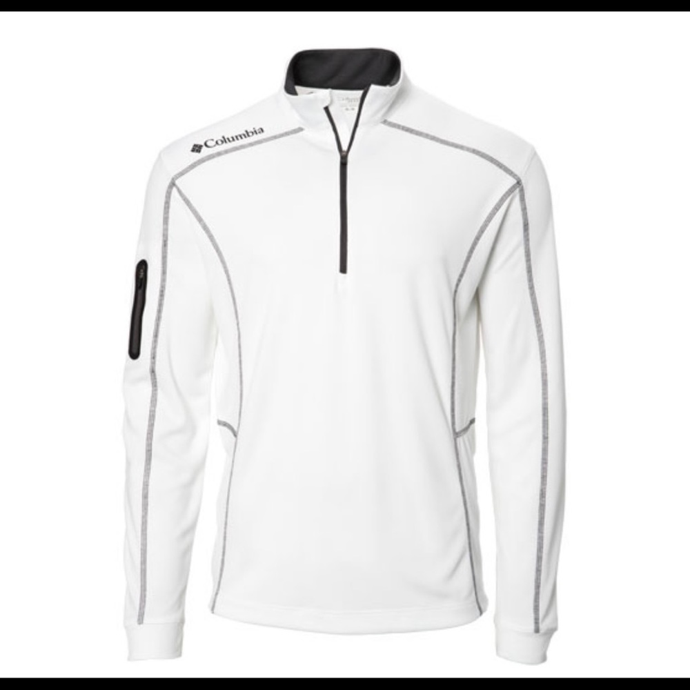 COLUMBIA Mens Omni Wick 1/4 Zip Golf Pullover NWT